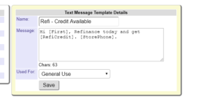 RefiCredit Example
